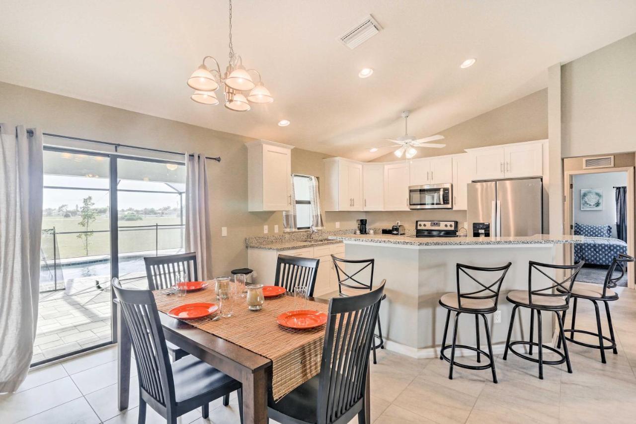 Central Cape Coral House With Private Screened Pool! Екстериор снимка