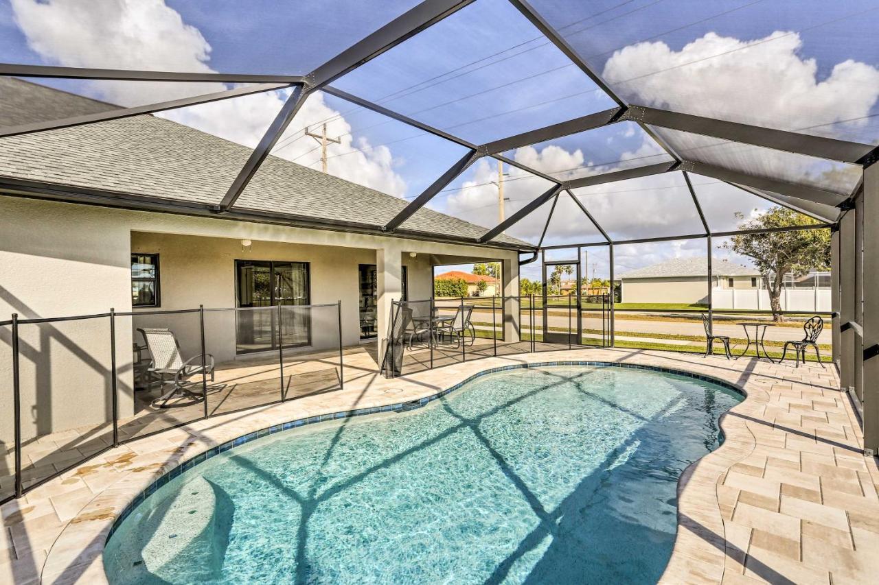 Central Cape Coral House With Private Screened Pool! Екстериор снимка