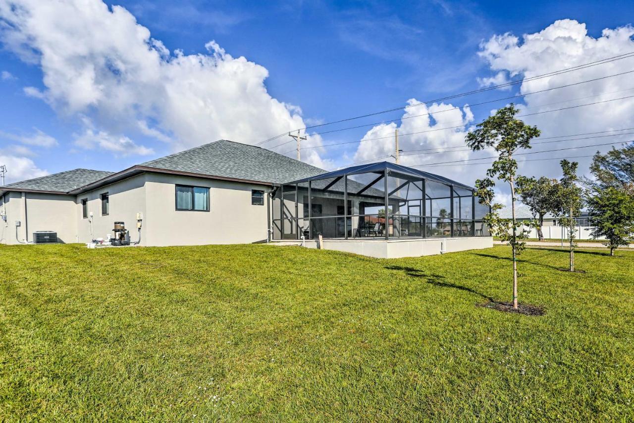 Central Cape Coral House With Private Screened Pool! Екстериор снимка